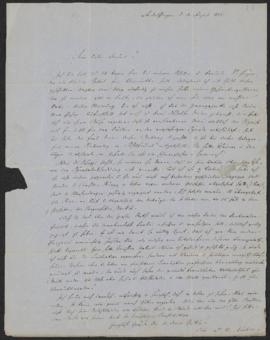 Sieber an Heinrich Grunholzer, Andelfingen 4. August 1858