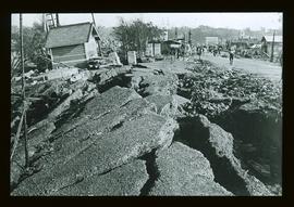 Erdbeben 1923: Erdrisse bei Yokohama