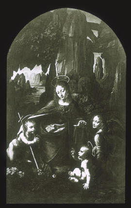 Madonna in der Felsengrotte: London, National Gallery, Leonardo da Vinci