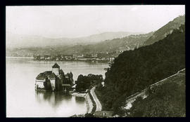 Schloss Chillon, Gefer See: 12.-13. Jh. gegen Montreux
