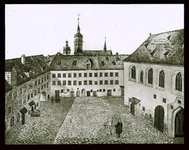 Hof der Leipziger Universität 1765