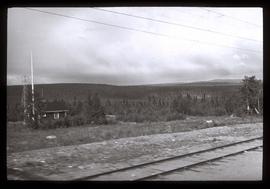 Lapplandbahn am Polarkreis, Phot. W. Angst