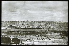 Jerusalem vom Oelberg aus