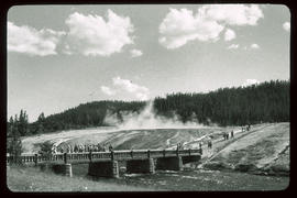 Yellowstone Park: Bach mit Heisswasser