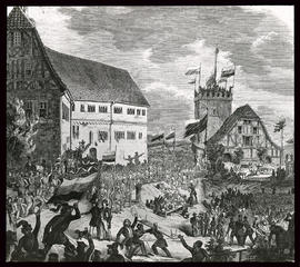 Wartburgfest der deutschen Studenten am 2. Juni 1848