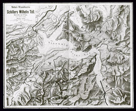 Karte zu Schillers Wilhelm Tell