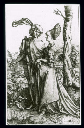 Tracht der deutschen Renaissance: Spaziergang, von Albrecht Dürer