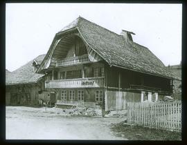 Plaffeien: Bauernhaus 19. Jh., Freiburger Alpen