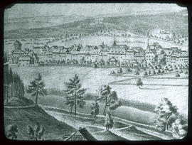 Winterthur um 1800, von Norden, Ostteil