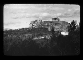 Athen: Akropolis von der Pnyx aus