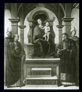 Maria in trono und Heiligen