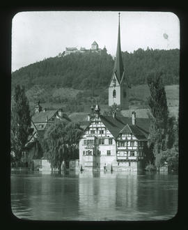 Stein am Rhein gegen Hohenklingen, Phot. J. Gaberell