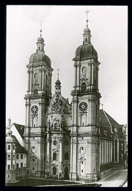 St. Gallen: Kathedrale von Nordosten