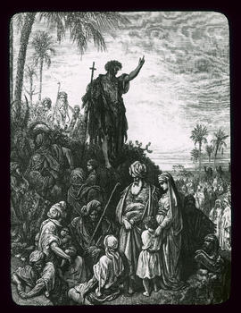 Johannes der Täufer in der Wüste