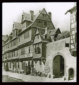 Goethes Geburtshaus vor dem Umbau
