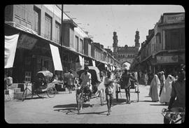 Hyderabad: Bazar, Char Minar, Phot. W. Angst