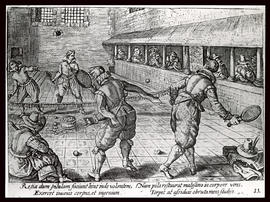 Tennisturnier im 17. Jahrhundert