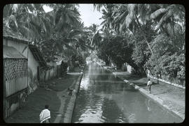 Bei Negombo: Kanal, Phot. W. Angst