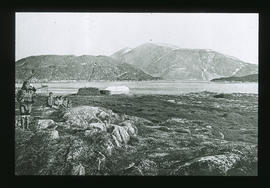 Rundhöckerlandschaft im kristallinen Gebirge bei Ritenbenk, Grönland