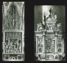 St. Wolfgang: Altar (1477); Penig (Sachsen): Liebfrauenkirche, Altar (1564, Chr. Walter)