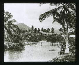 Apia: Samoa, Flusslandschaft, Mulivai