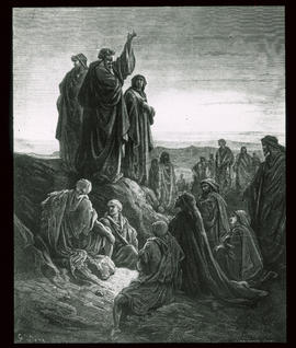 Die Apostel predigen das Evangelium