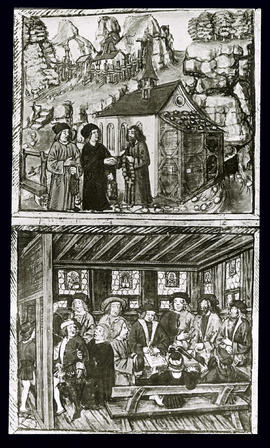 Tagsatzung zu Stans, a. 1481 u. Raterteilung d. Nikl. von der Flühe