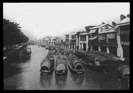 Canton: Der Kanal von der Scha-mien Brücke aus