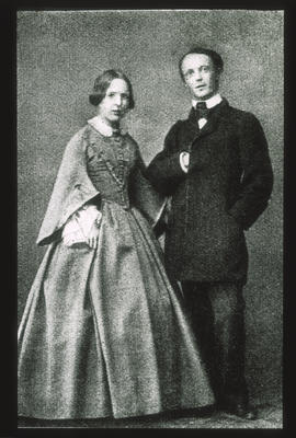 C. F. Meyer und Bettsy 1855