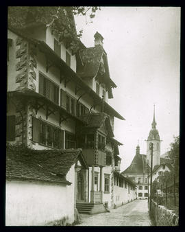 Schwyz: Renaissancehaus des Ital von Reding, Pfarrkirche St. Martin