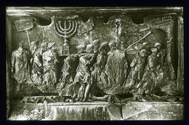 Rom, Titusbogen, Relief mit der Tempelbeute