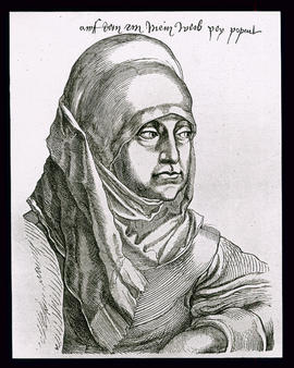 Dürers Frau im Reisekleid