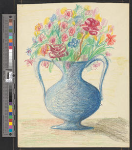 Vaso di fiori/[Vase mit Blumen]