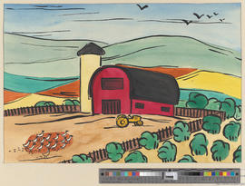 Typical Farm Scene/[Eine typische Szene auf einem Bauernhof]