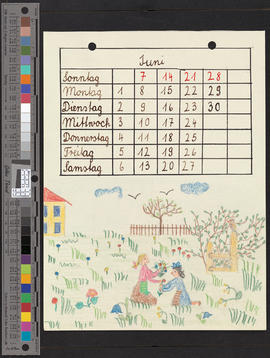 Kalender 1953/[Juni]