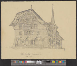 «Hotel de ville» (Stadthaus) in Le Locle