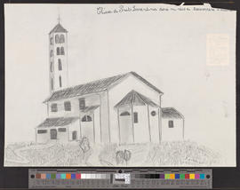 Chiesa di Prato Leventina dove mi reco a trascorrere l'estate/[Kirche in Prato Leventina, wo ich ...