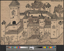 Mittelalterliche Burg (Phantasie)