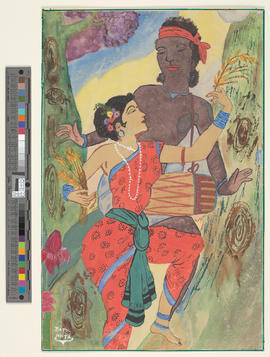[Krishna und Parvati]