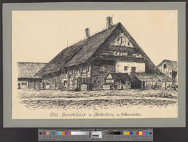 Altes Bauernhaus in Dachelsen, bei Mettmenstetten