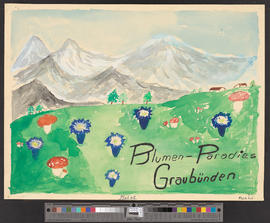 Blumen-Paradies Graubünden/[Plakat]