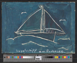 Segelschiff am Bodensee