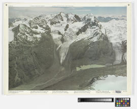 Flugbild Bernina mit Tschierva- und Roseggletscher